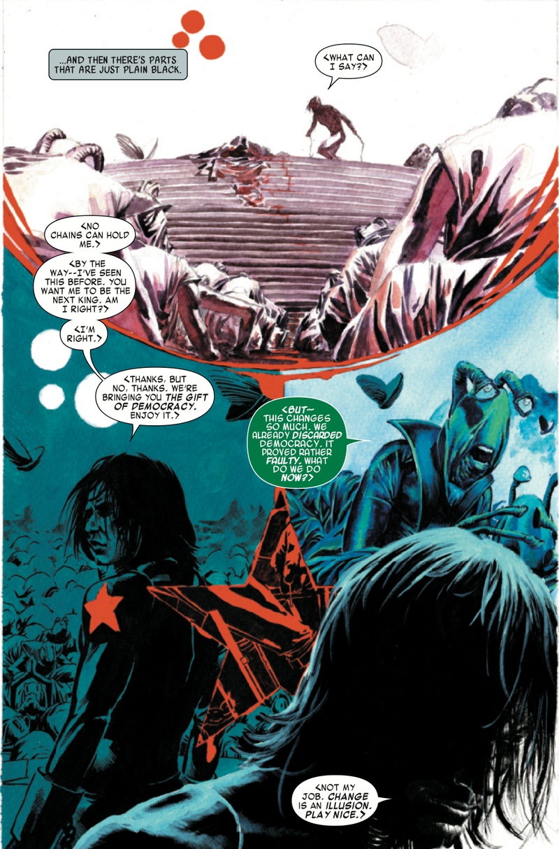 Illustration for article titled Exclusive Marvel preview: Bucky Barnes: The Winter Soldier #1 makes a breathtaking debut